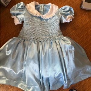 Blue Kids Pageant Dress